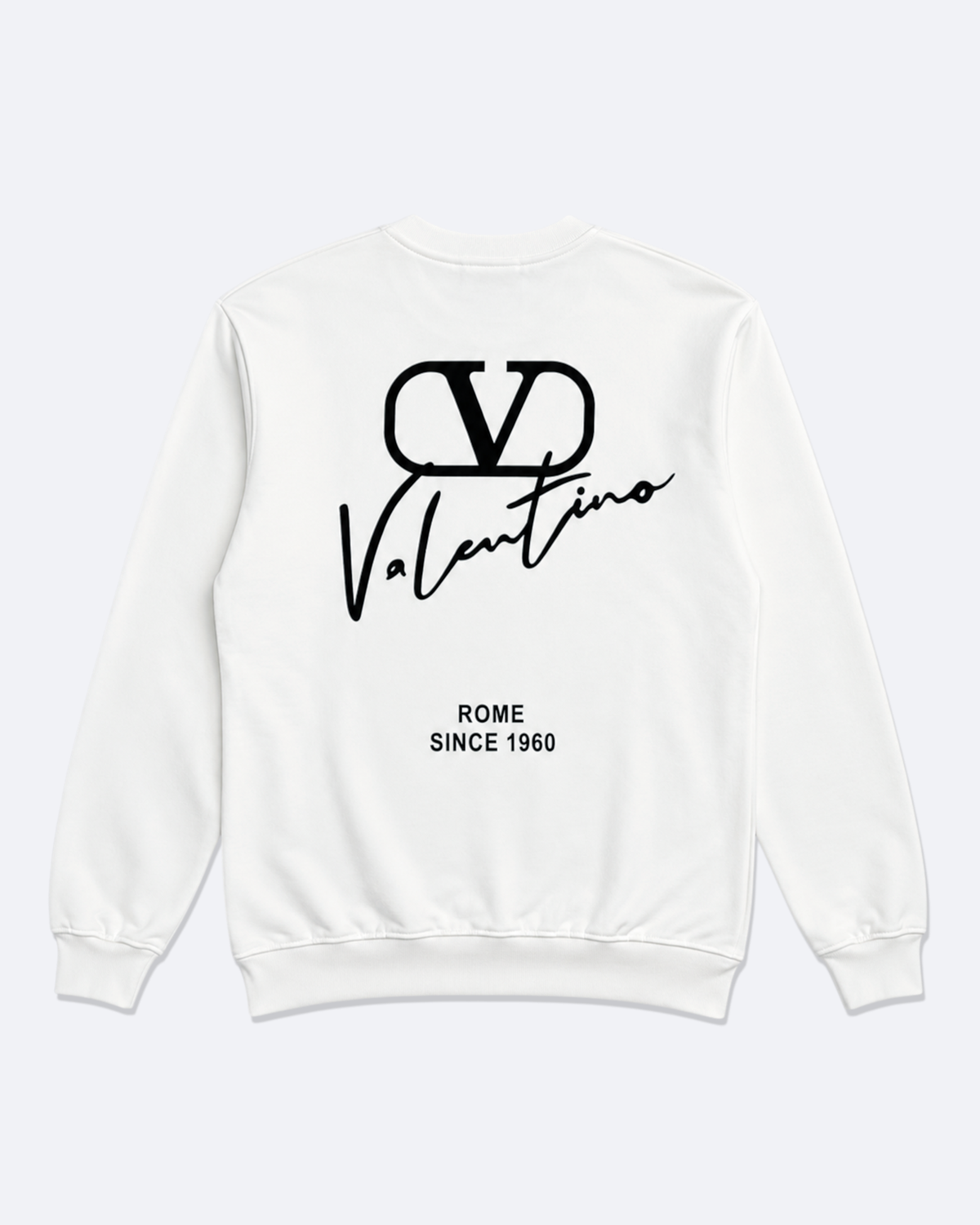Valentino - Signature Logo Sweatshirt - White