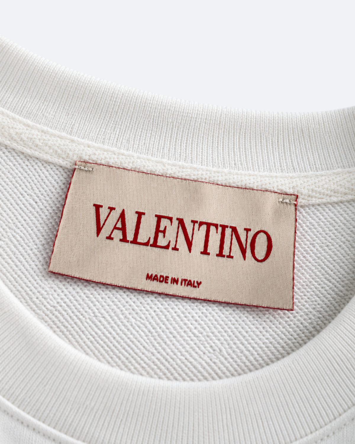 Valentino - Signature Logo Sweatshirt - White