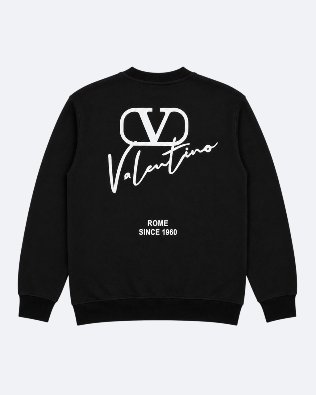 Valentino - Signature Logo Sweatshirt - Black