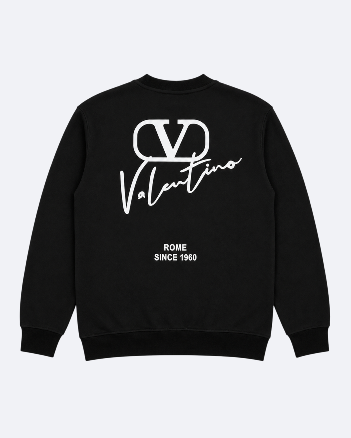 Valentino - Signature Logo Sweatshirt - Black