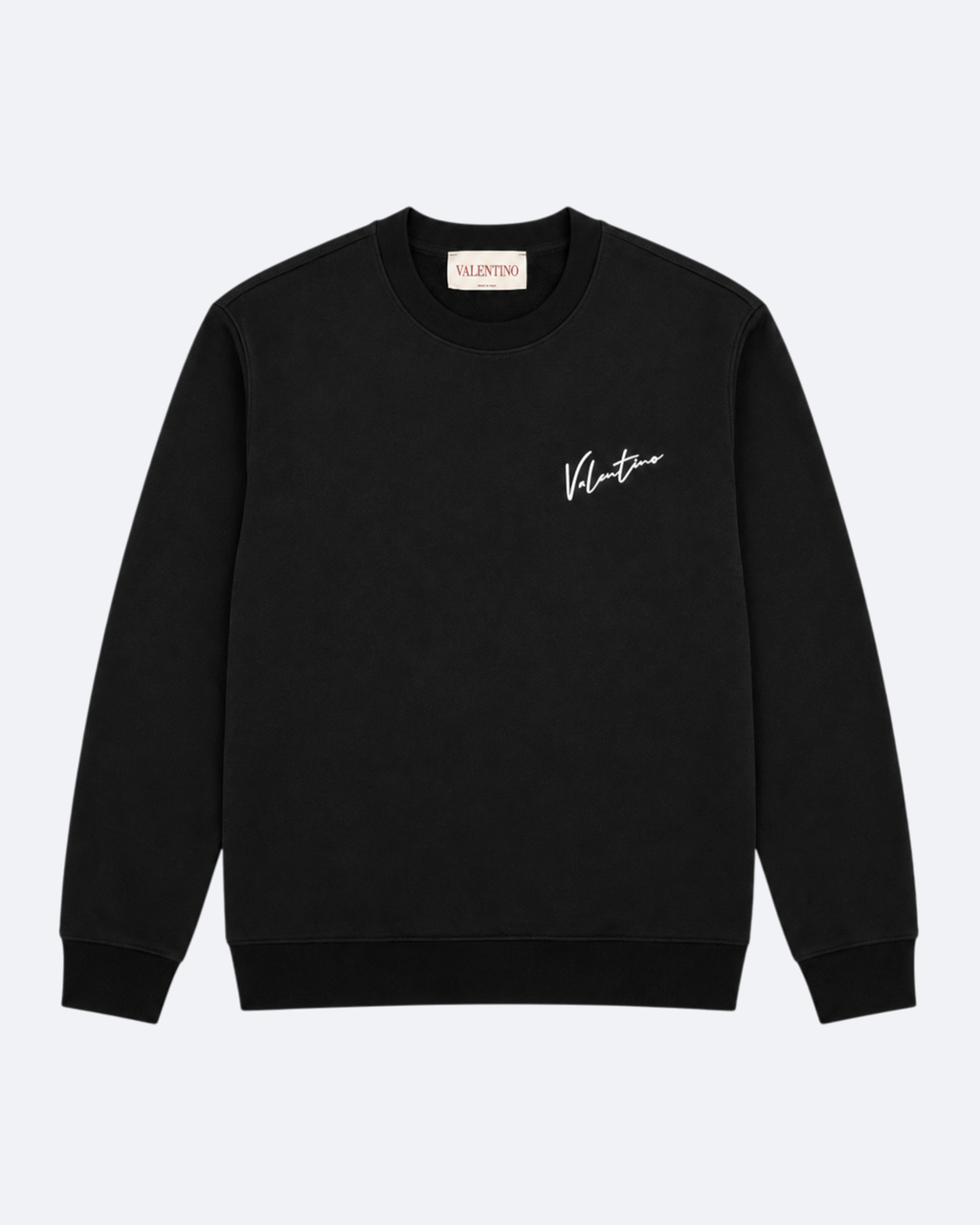 Valentino - Signature Logo Sweatshirt - Black