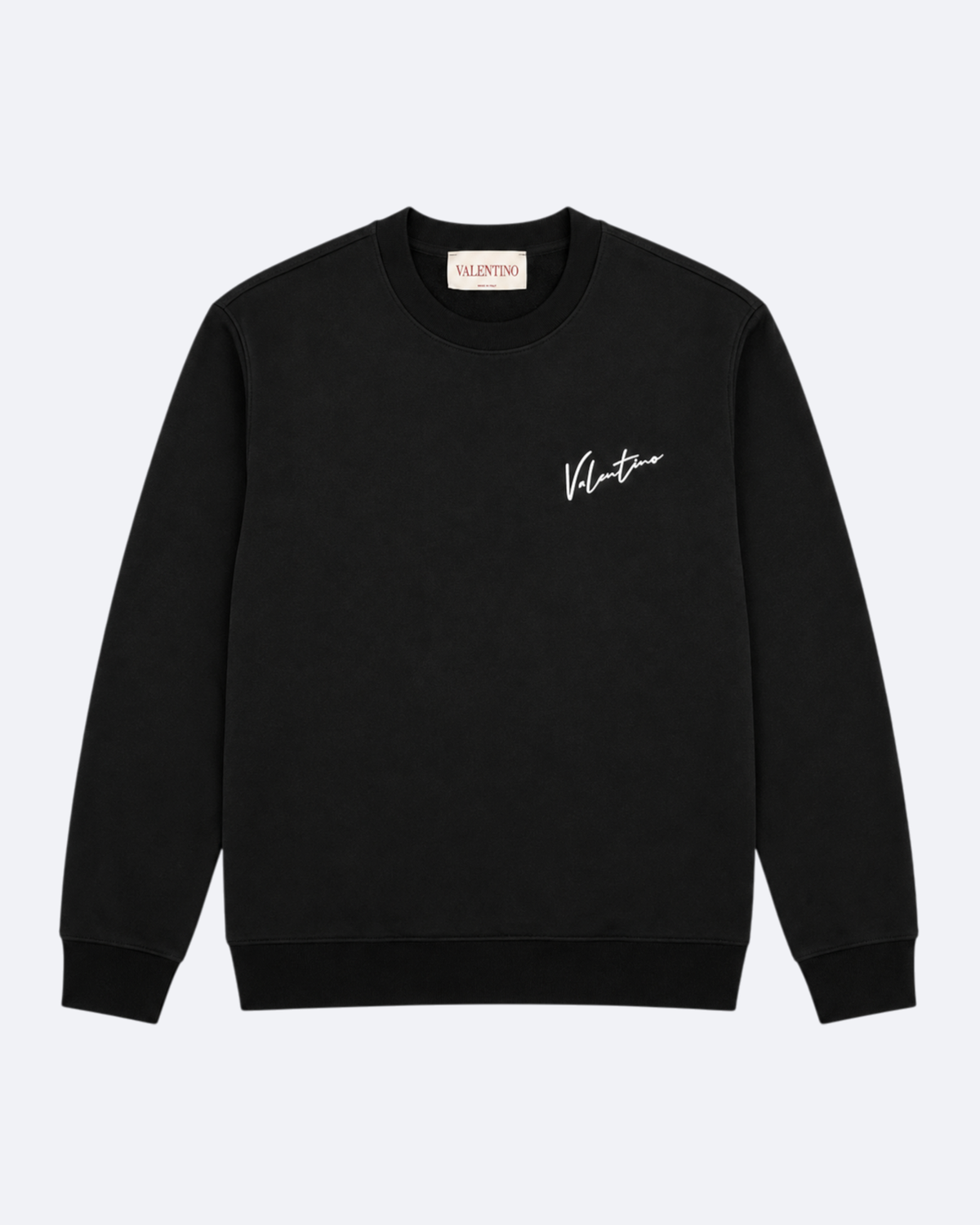 Valentino - Signature Logo Sweatshirt - Black