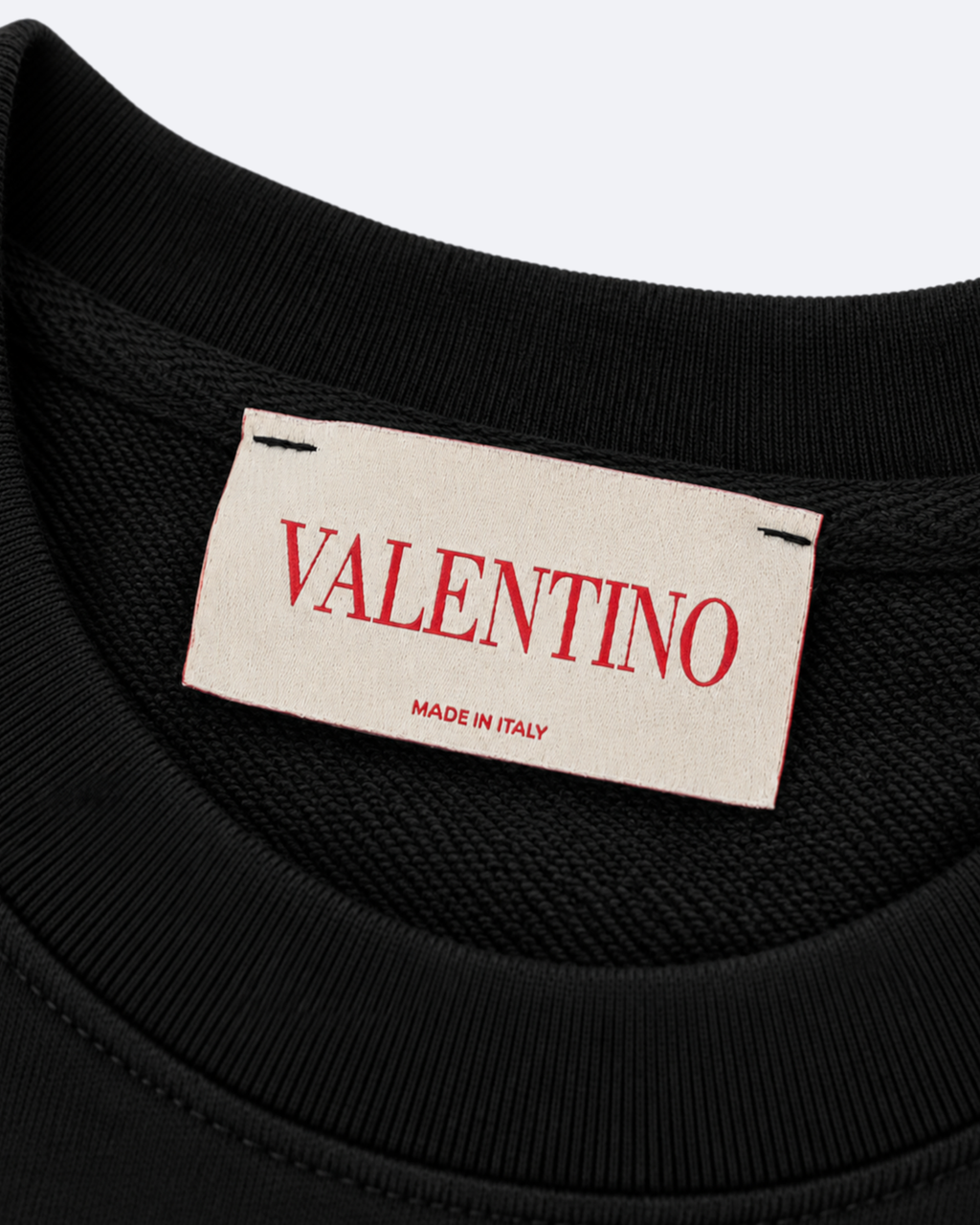 Valentino - Signature Logo Sweatshirt - Black
