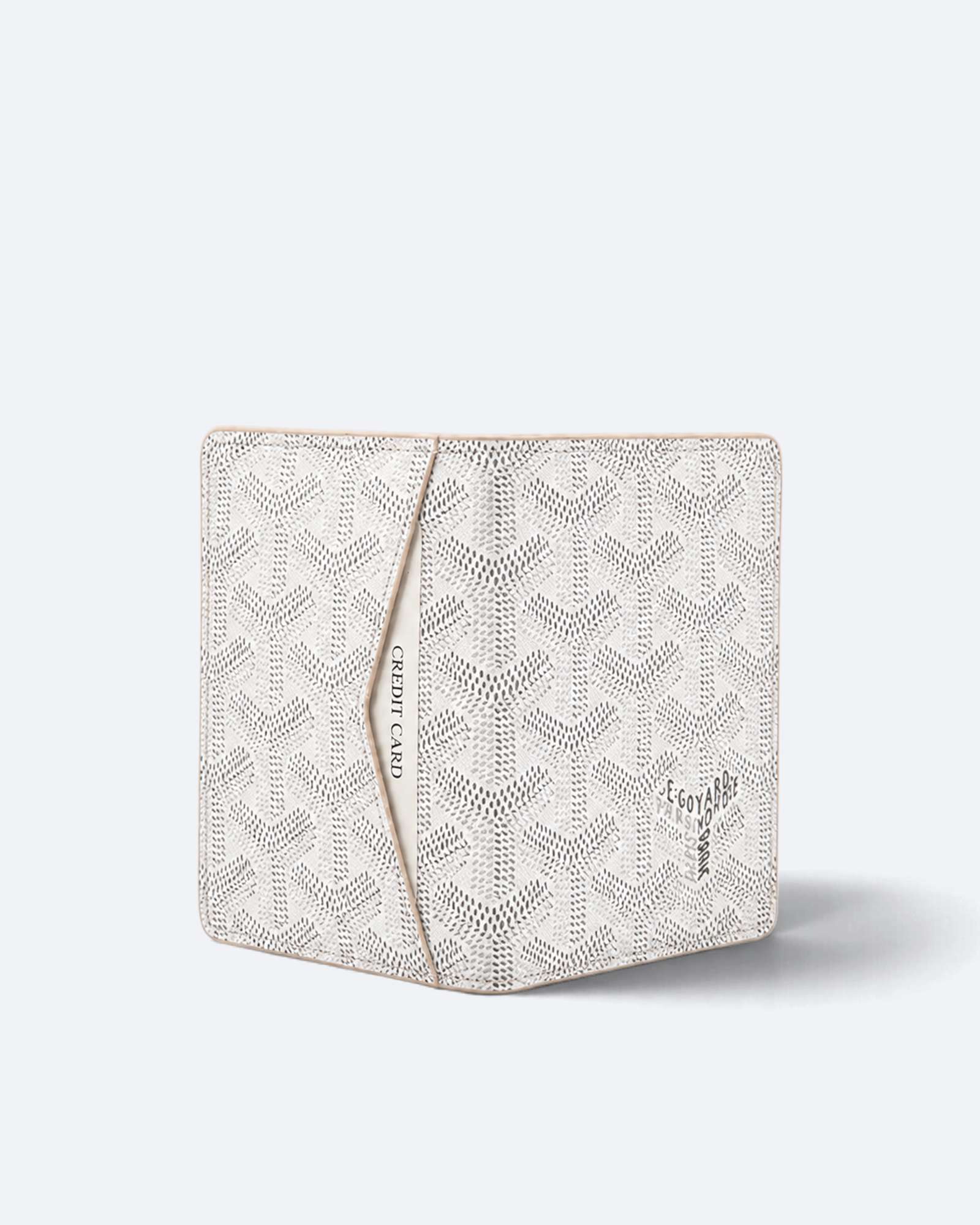 Goyard - Foldable Cardholder - White