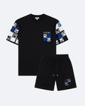 Loewe - Knitted Sleeves Summer Set - Black