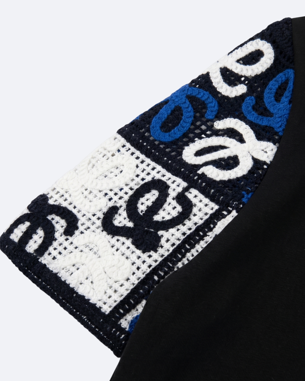 Loewe - Knitted Sleeves Summer Set - Black