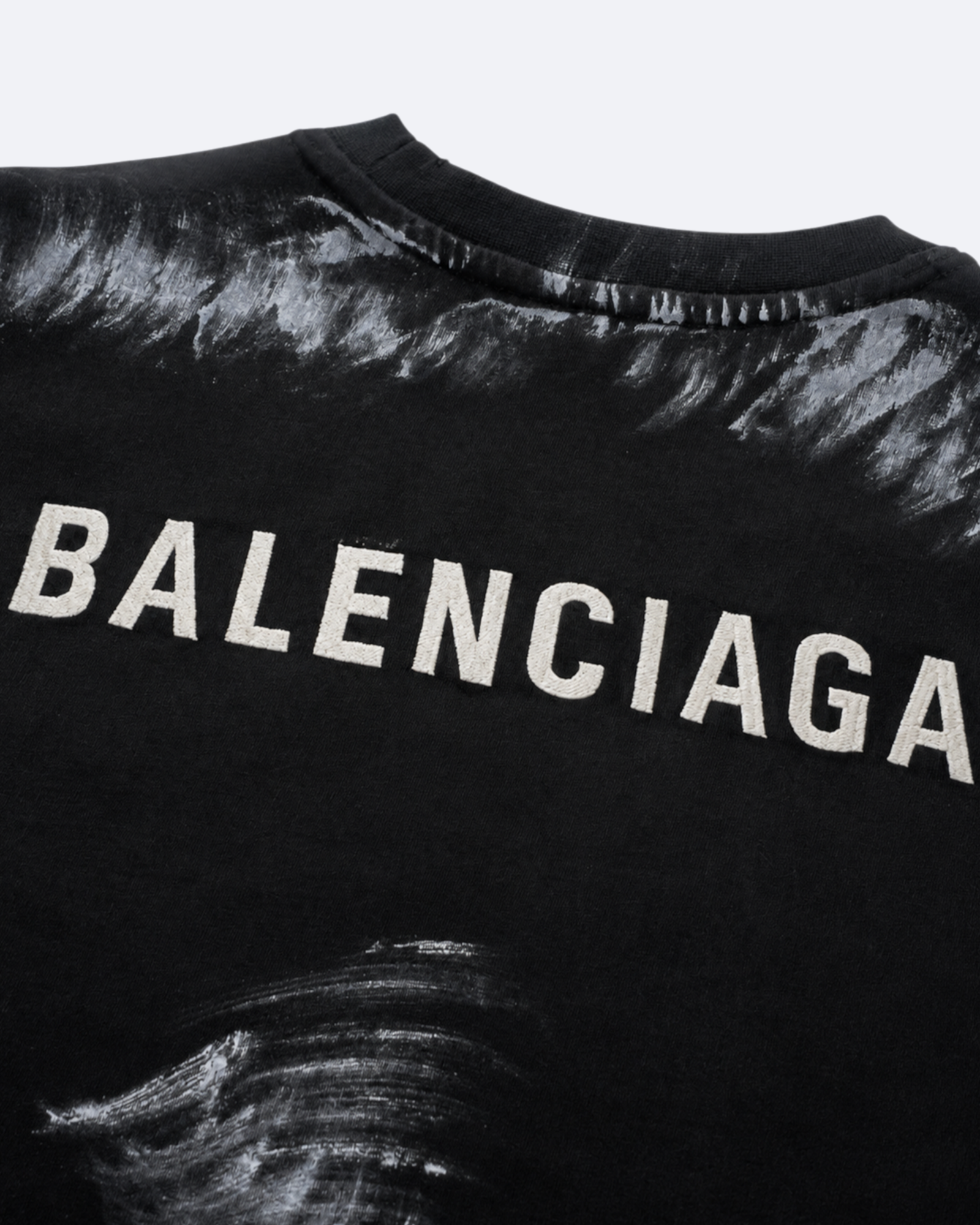 Balenciaga - Brushed Logo Summer Set - Black