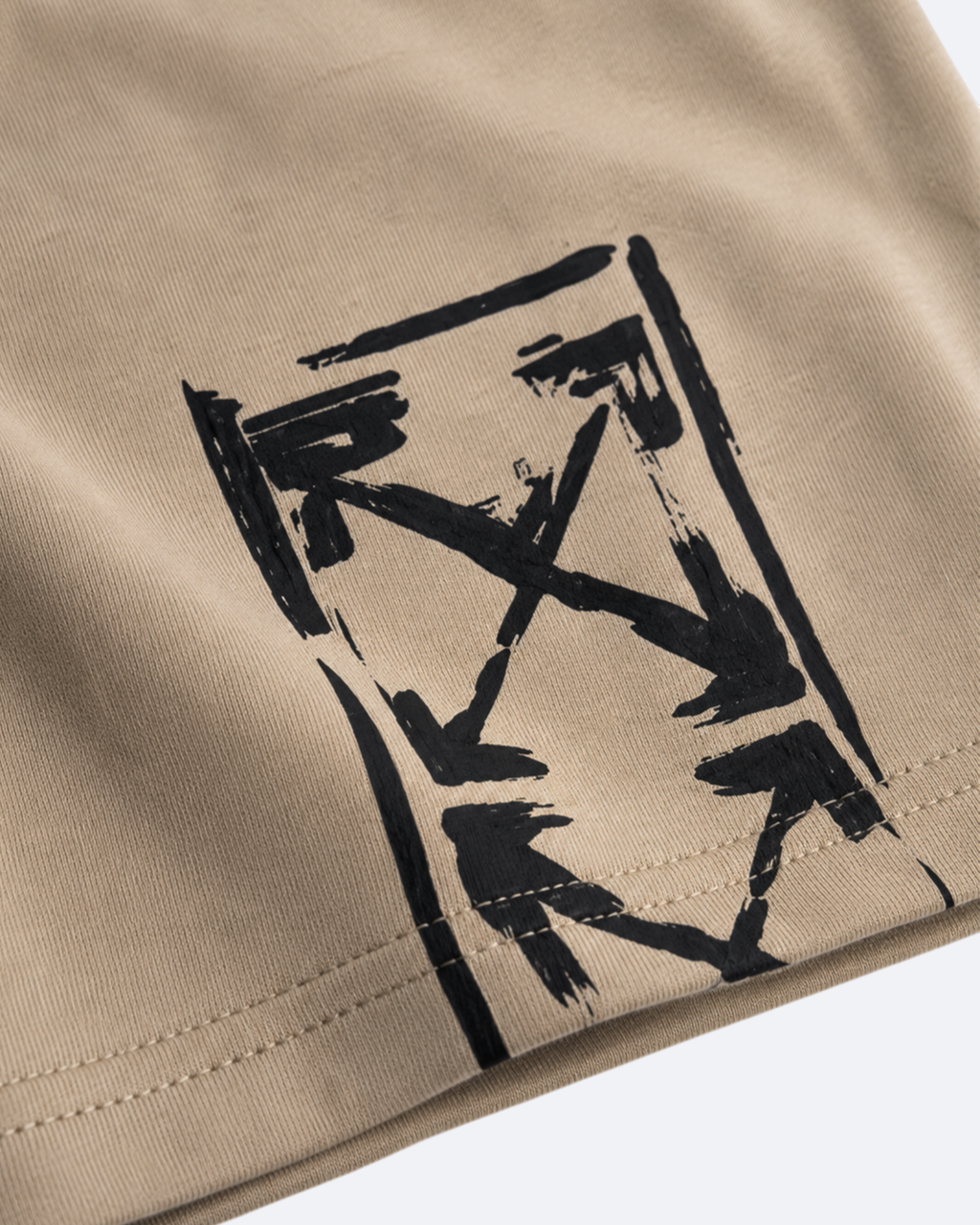 Off-White - Brushed Arrow Summer Set - Beige