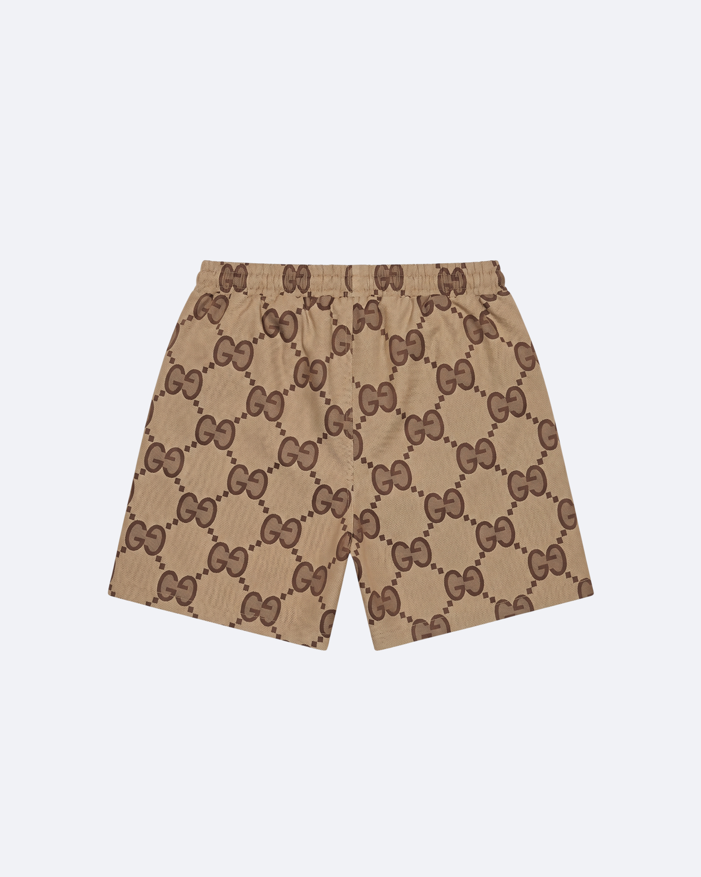 GC - GG Monogram Swim Shorts - Beige