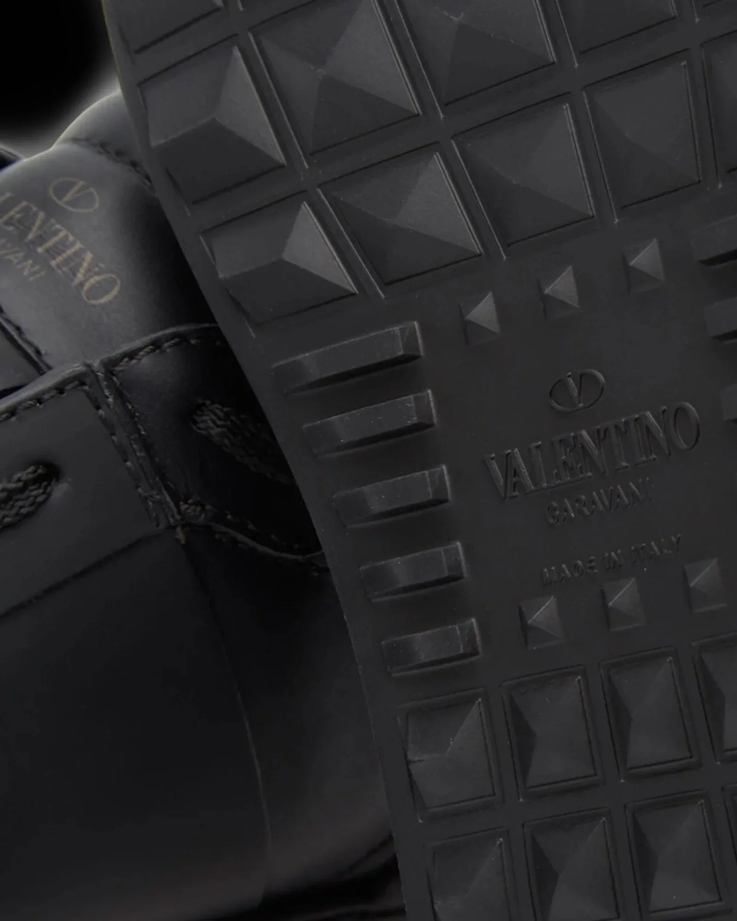 Valentino - Open Sneakers - Black