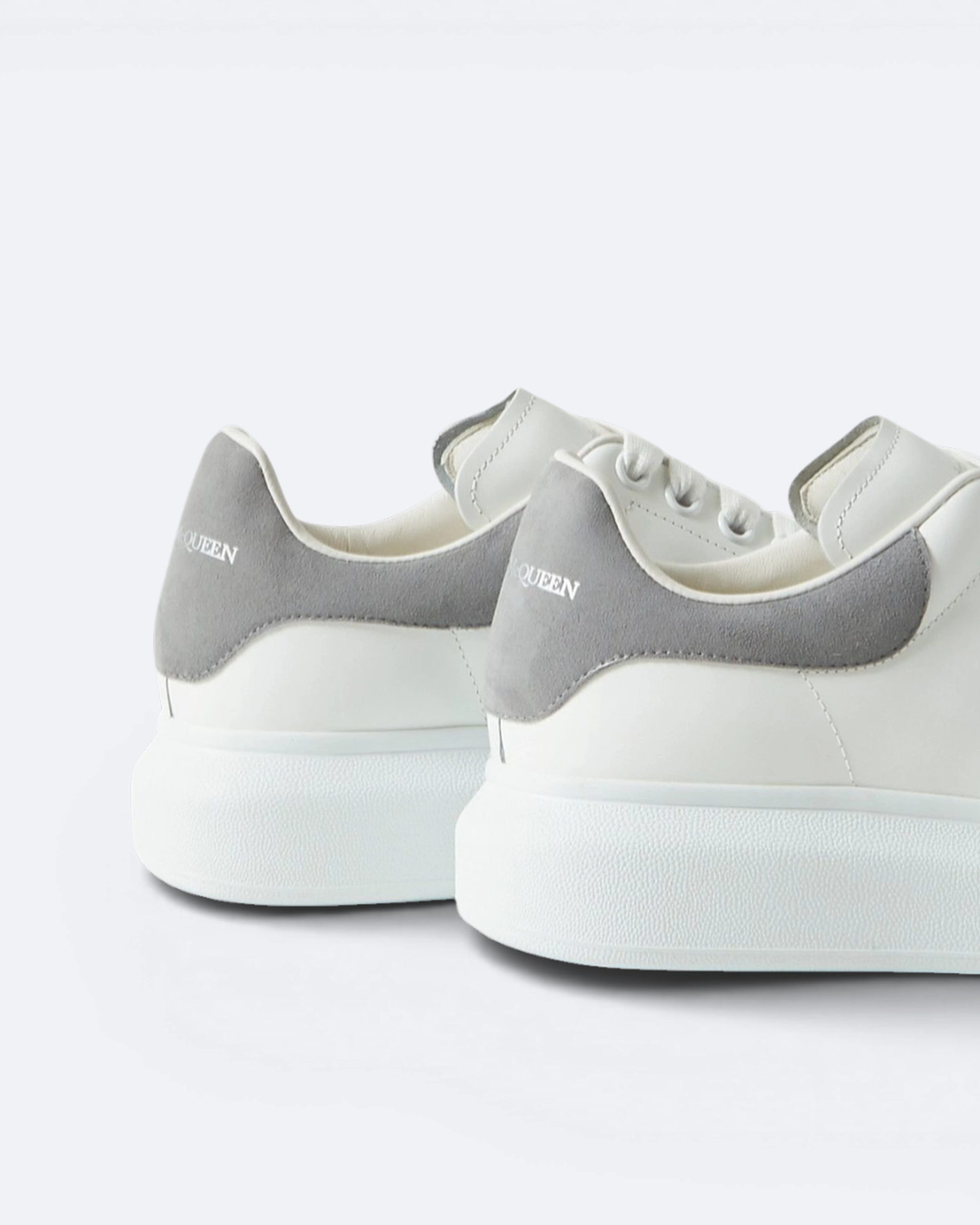 Alexander McQueen - Oversized Sneakers - White/Gray