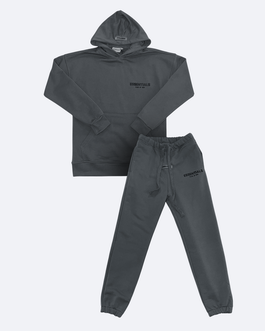Fear of God - Essentials Rubber Logo Set - Gray