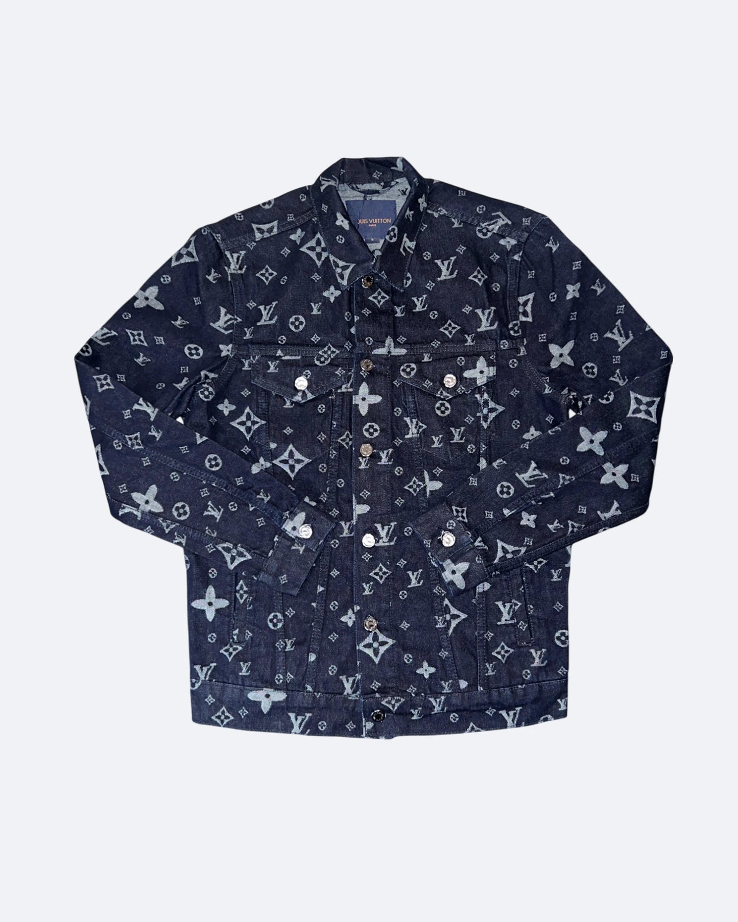 Louis Vuitton - LV Pattern Denim Jacket - Dark Blue