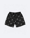 Balenciaga - BB Logo Print Swim Shorts - Black