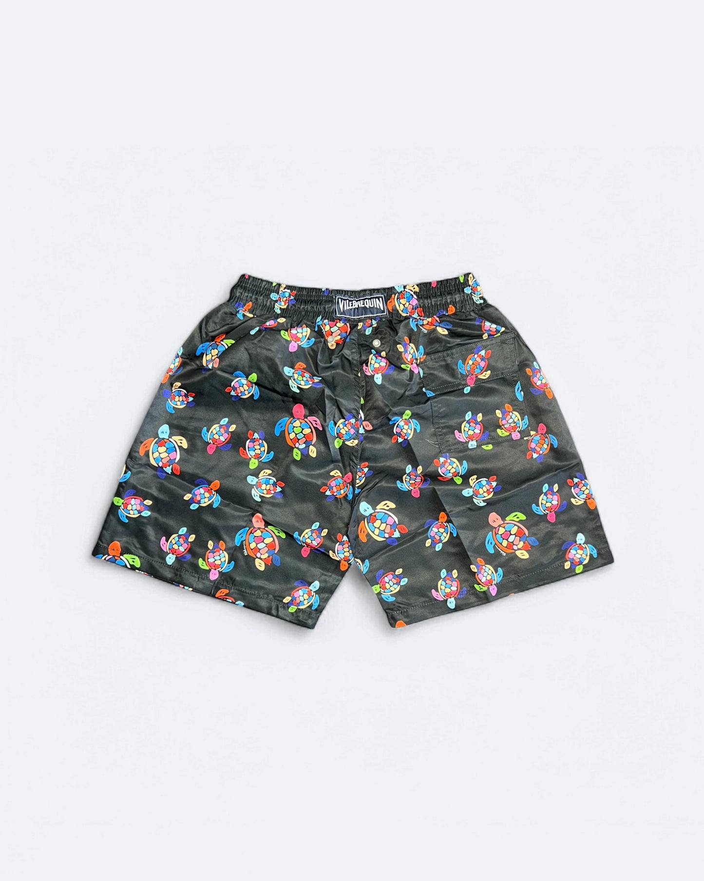 Vilebrequin - Neon Turtles Swim Shorts - Black