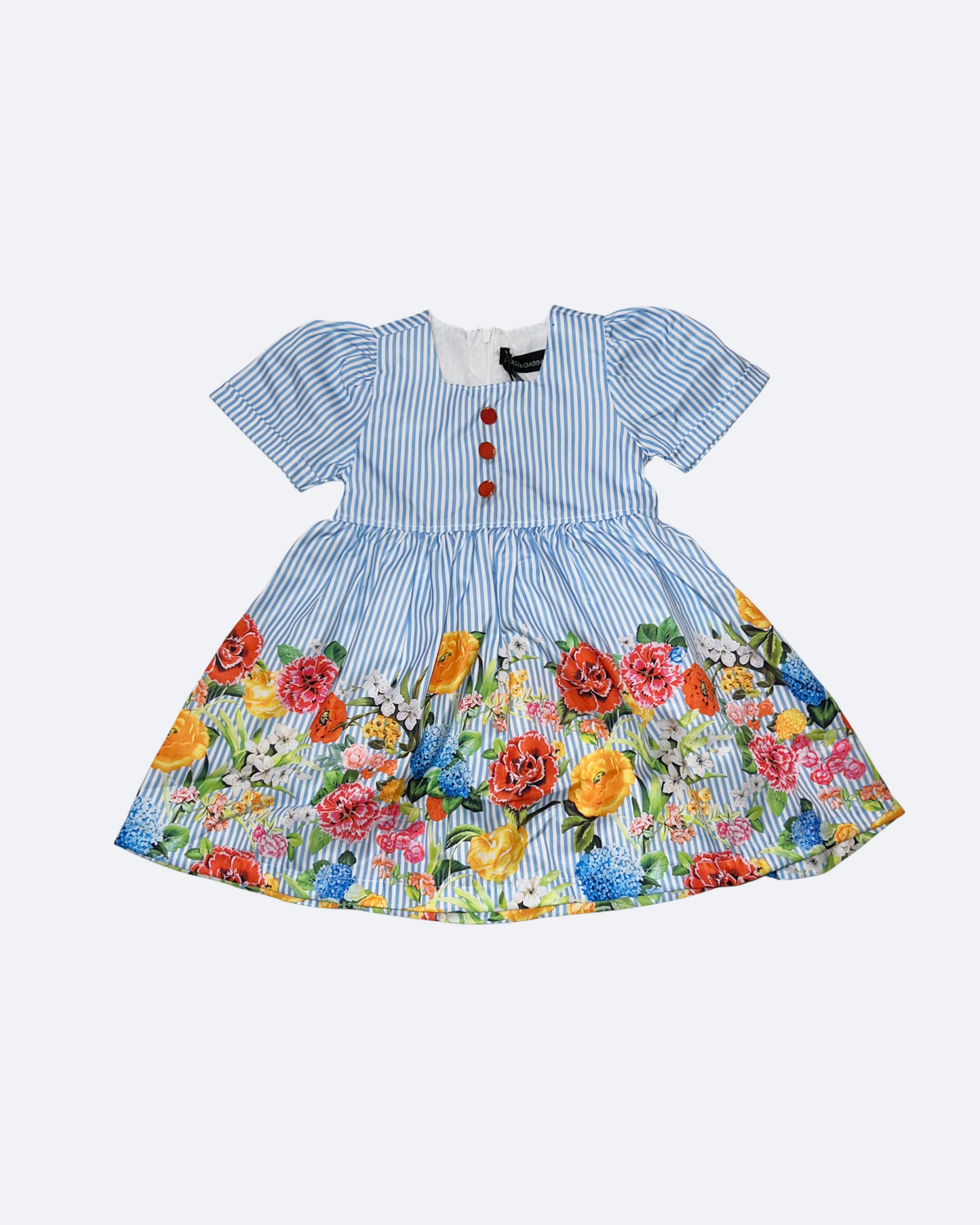 Dolce & Gabbana - Flower Garden Dress For Girl