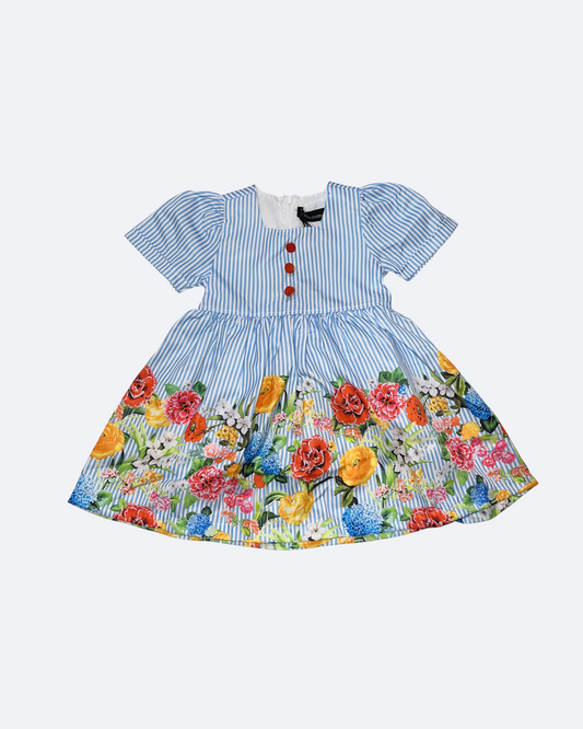 Dolce & Gabbana - Flower Garden Dress For Girl