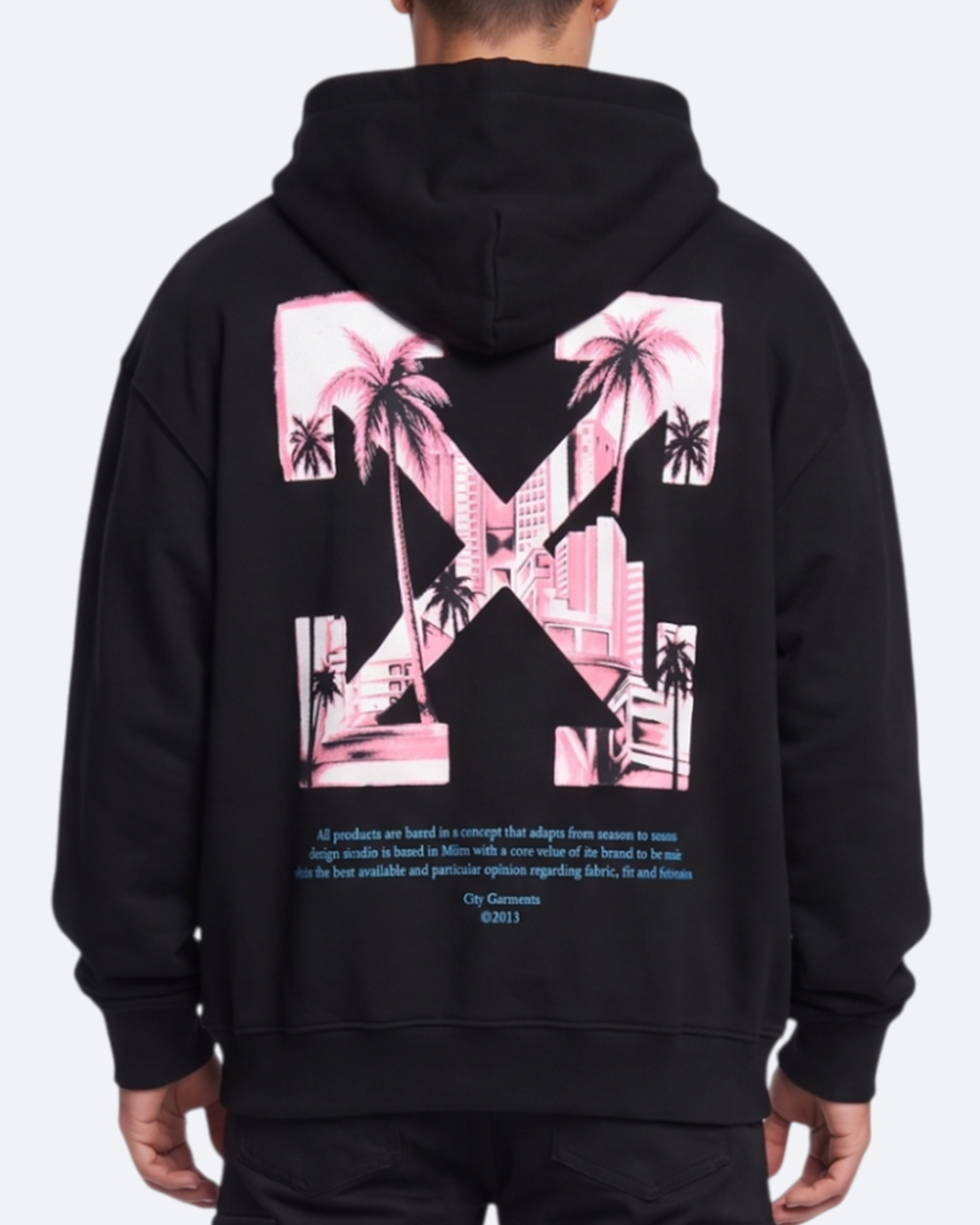 Off-White - Miami Hoodie - Black