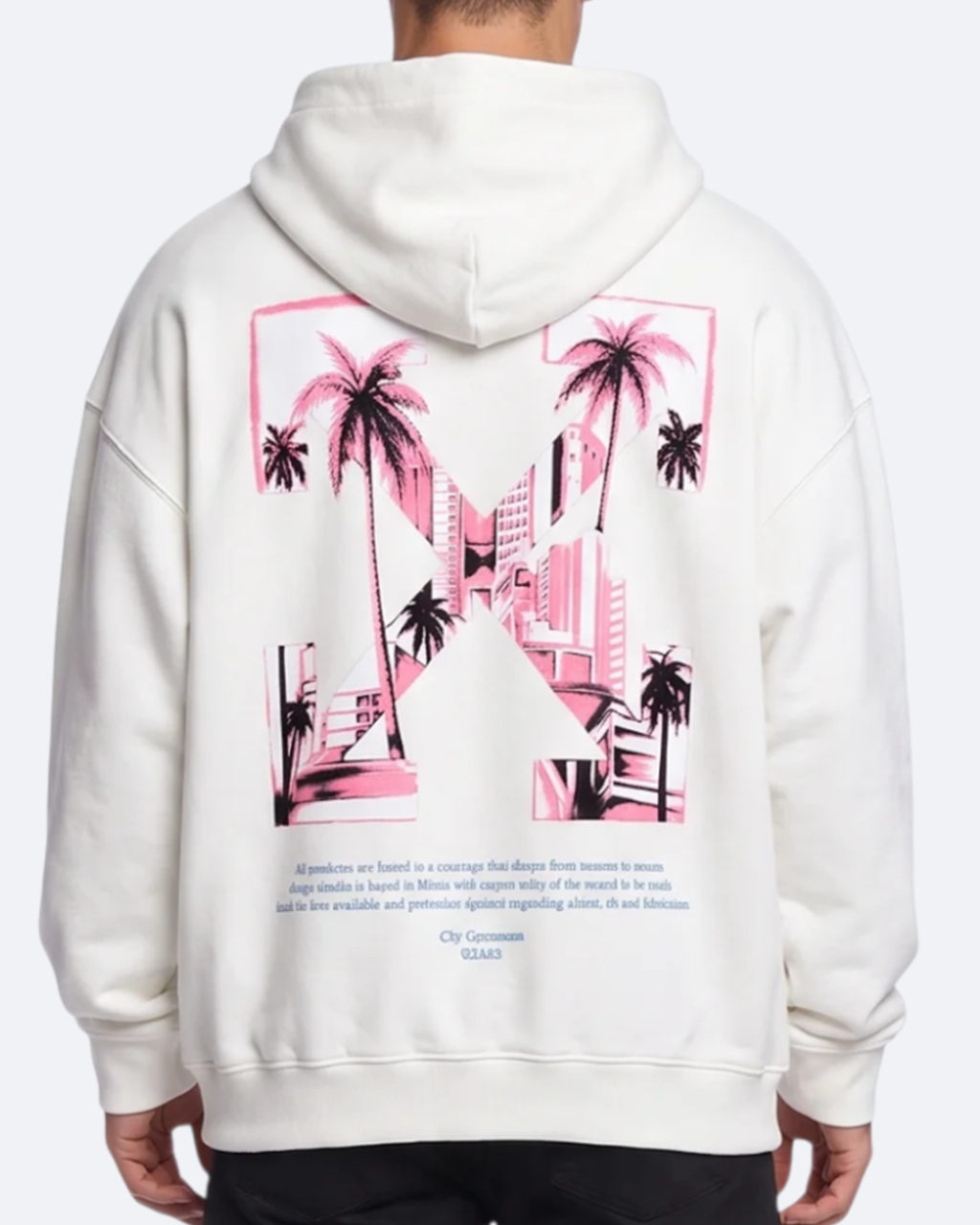 Off-White - Miami Hoodie - White
