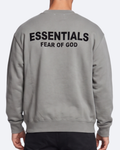 Fear of God - Essentials Rubber Logo Sweatshirt - Mint White
