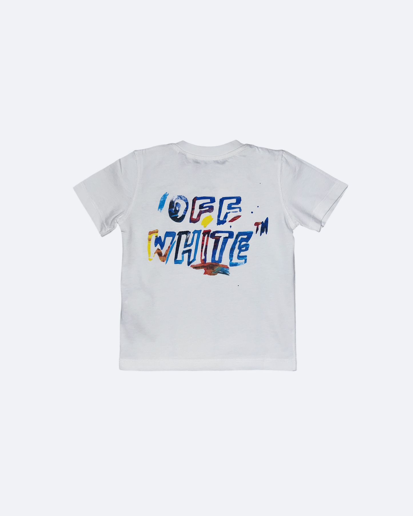 Off-White - Brush Logo T-Shirt For Boy