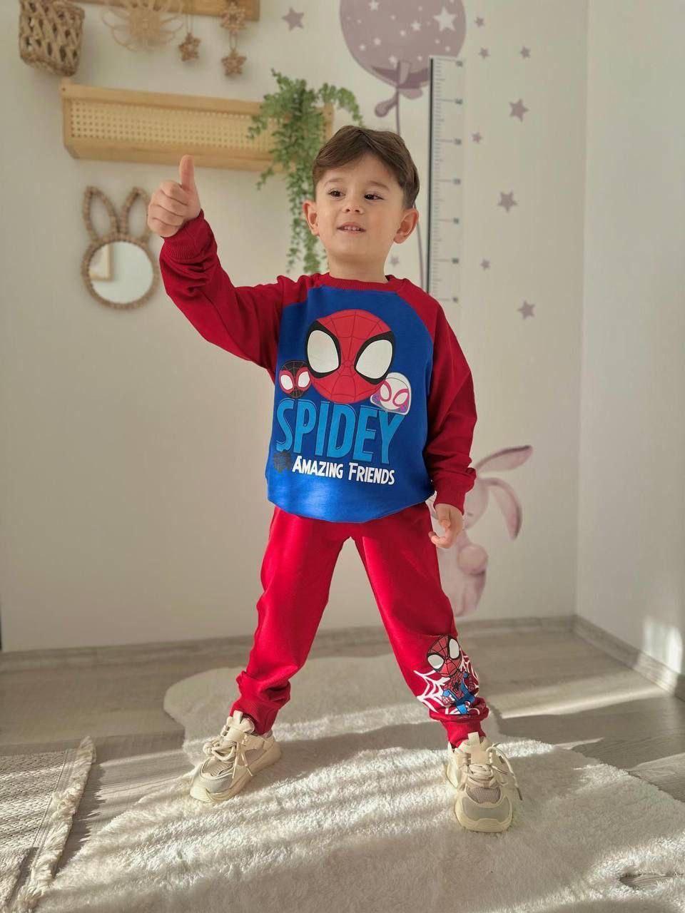 Spidey - Set For Boy - Red/Blue